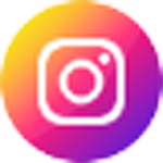 Instagram Icon for Greeting Card